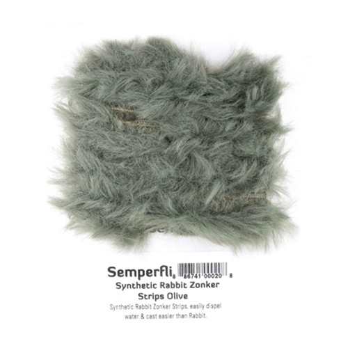 Synthetic Rabbit Zonker Strips