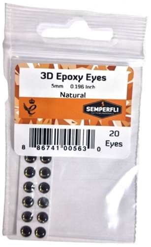 5mm 3D Epoxy Eyes