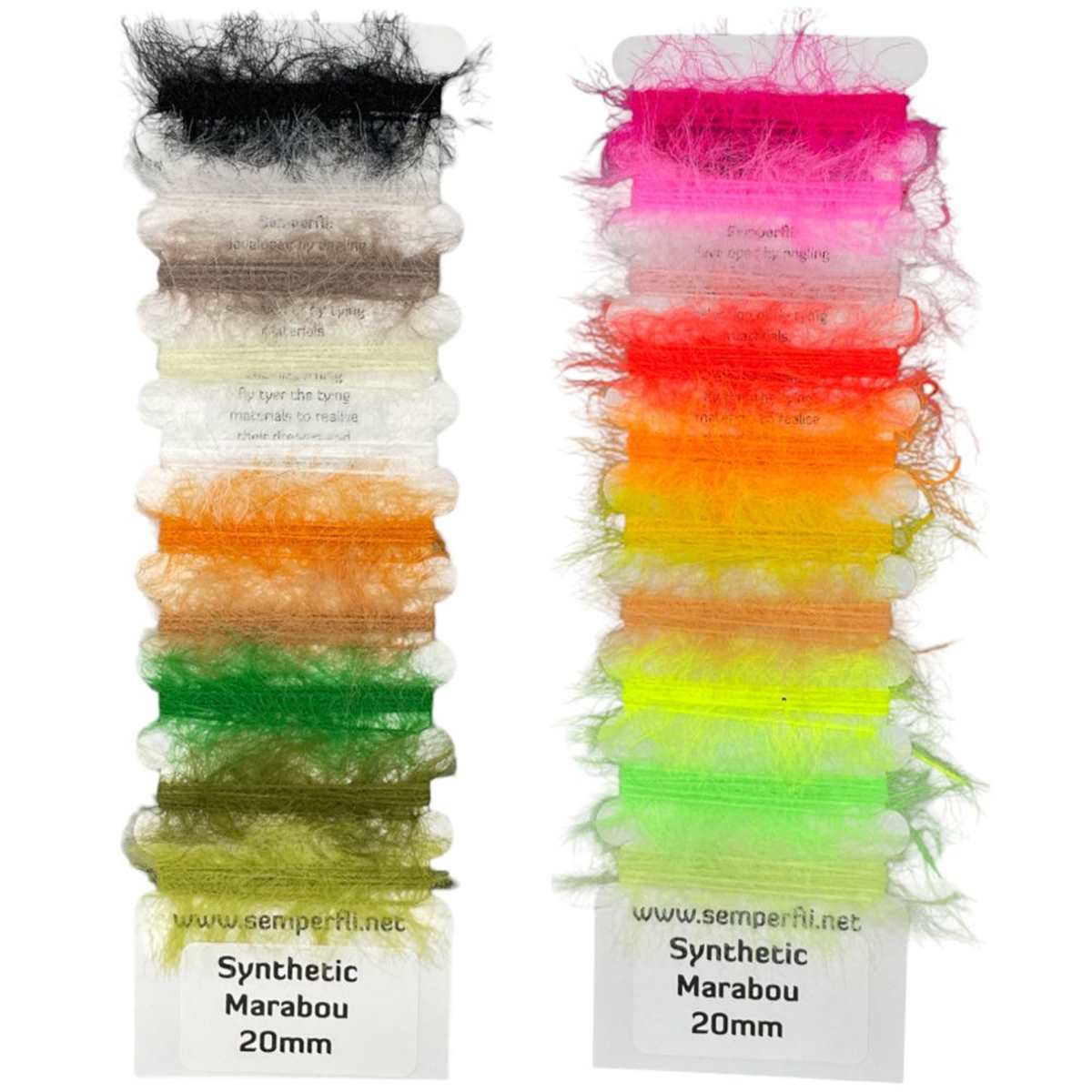 Synthetic Marabou 20mm Multicard