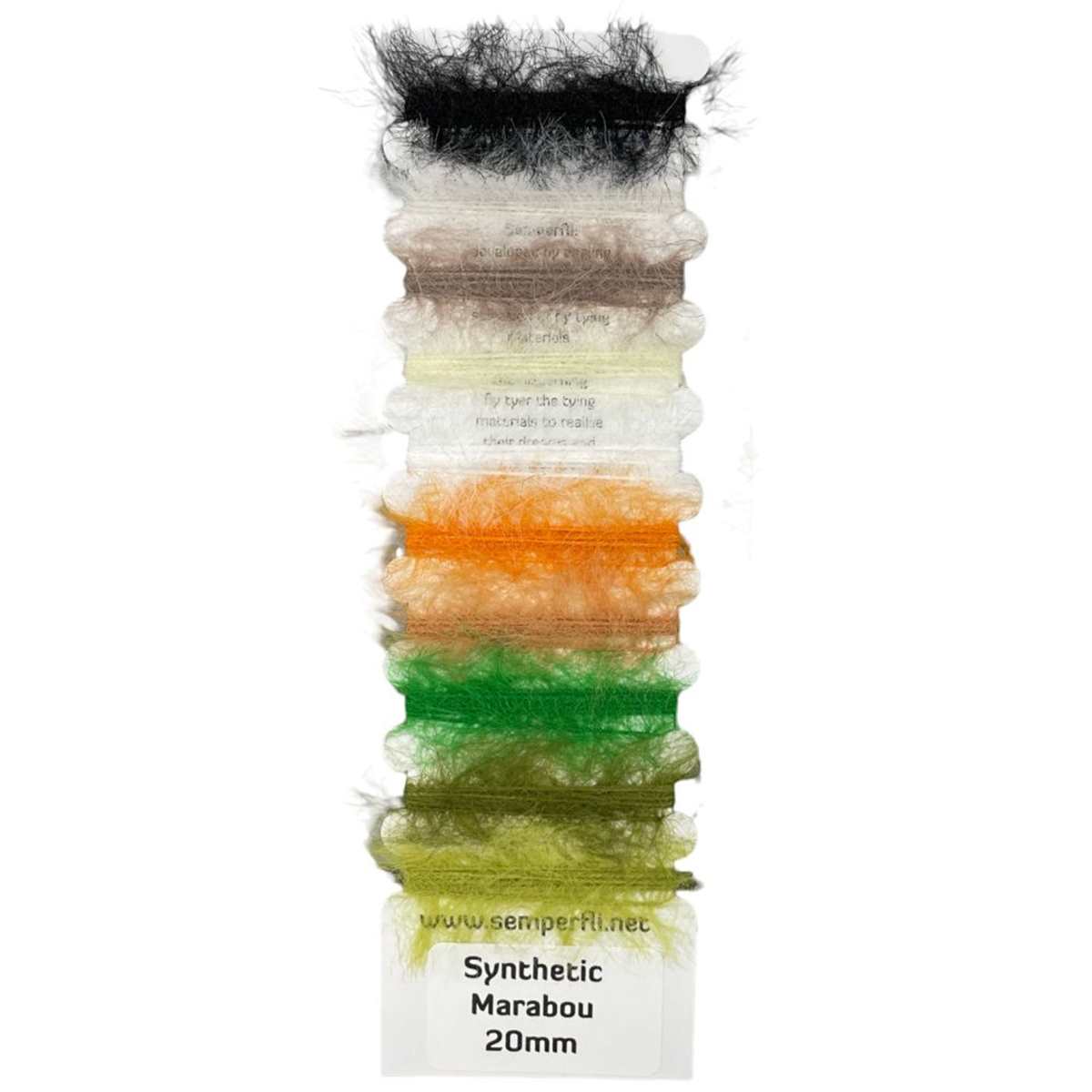 Synthetic Marabou 20mm Multicard